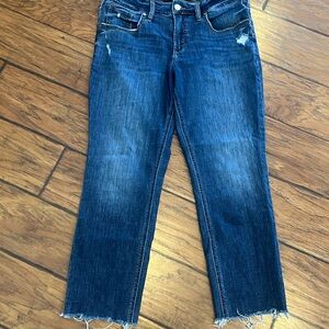 Silver Jeans Women's Dark Blue Ankle Jeans